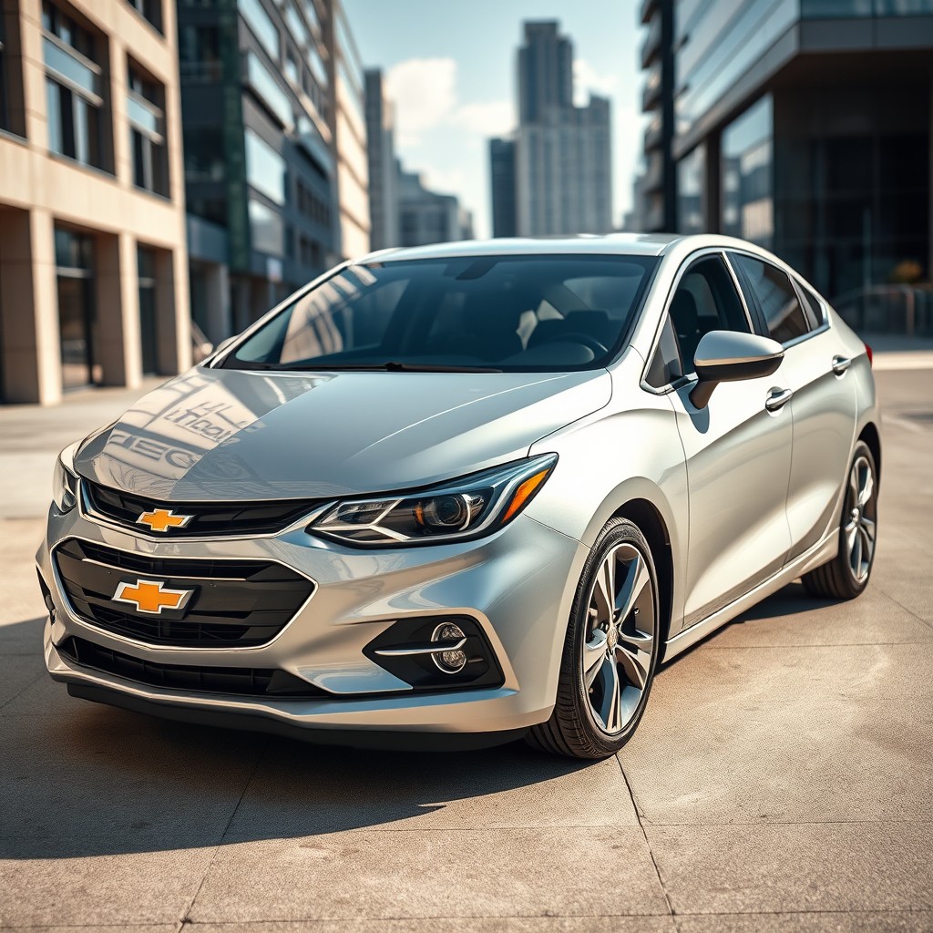 An elegant and modern representation of the Chevrolet Kadett, showcasing its sleek lines and refined design