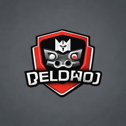 Design an engaging and stylish logo for a Youtube gaming channel incorporating the text 'Desparo Gaming'