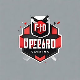 Craft a bold and attention-grabbing logo for a Youtube gaming channel, utilizing the uppercase text 'DESPARO Gaming'