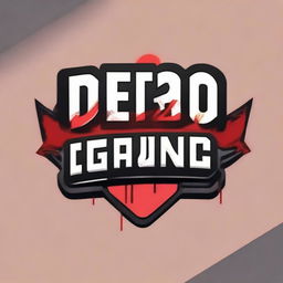 Craft a bold and attention-grabbing logo for a Youtube gaming channel, utilizing the uppercase text 'DESPARO Gaming'