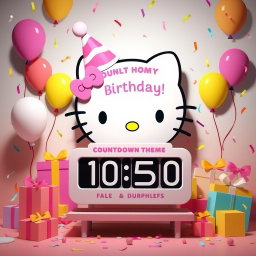 Hello Kitty Birthday Countdown: Celebrate in Style!