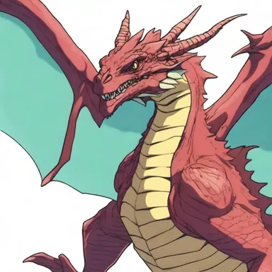 In the anime series, the protagonist's pet dragon molter goes through a spectacular molting process to acquire stronger scales.