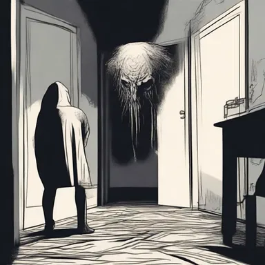 The horror writer came up with a creative plot twist that left the audience thoroughly terrified.