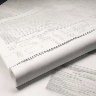 The architect used a ledger to keep track of the expenses and materials used in the construction of the building.
