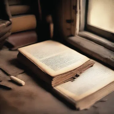 In the novel, the protagonist discovered an old ledger hidden in the attic, revealing long-lost secrets about their family.