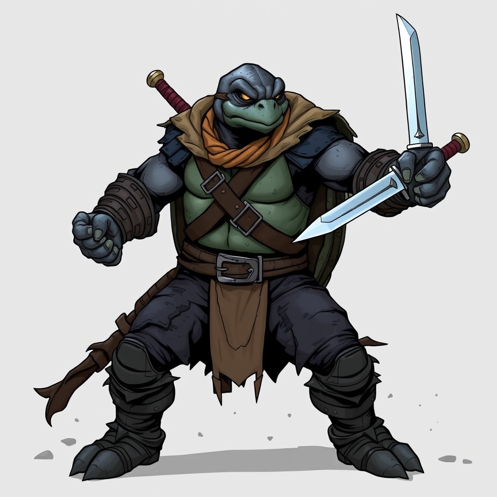 Fierce Tortle Paladin: Masters of Weaponry