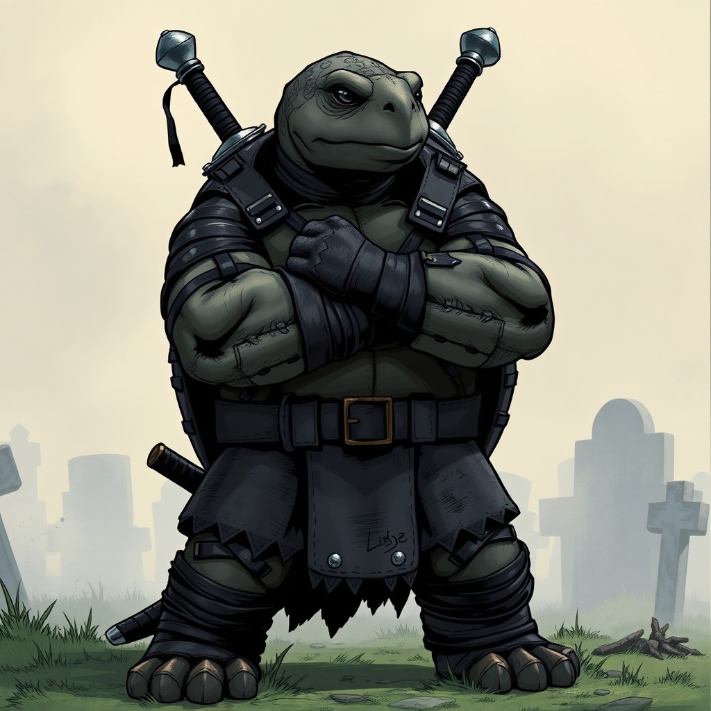 Vibrant Turtle Paladin | Dungeons & Dragons