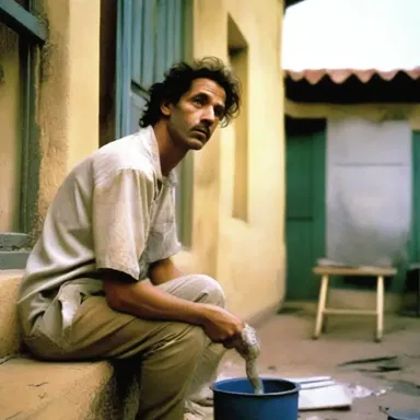 The movie highlighted the struggles and triumphs of a talented house painter who pursued his passion.