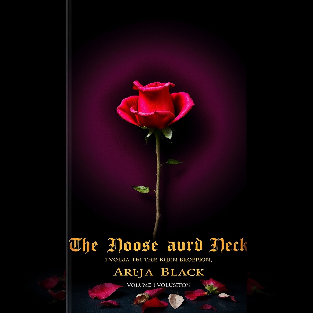 Unravel the Mystery: A Dramatic Rose Book Cover
