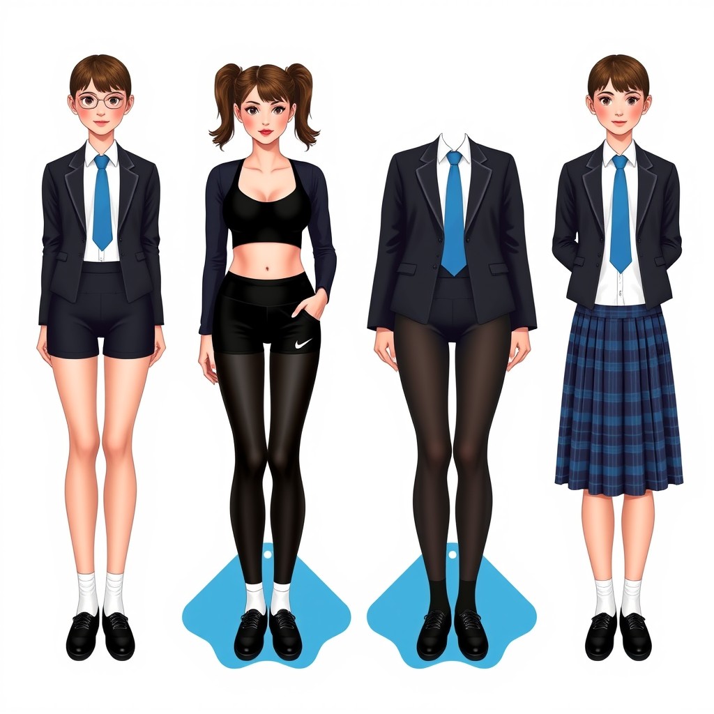 Create Your Own Semi-Realistic Paper Doll!