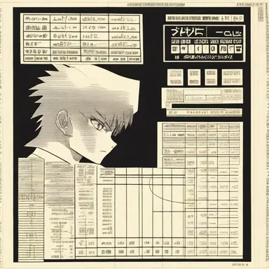 The anime featured a nomograph in one of its episodes to illustrate the power level calculations of the characters.