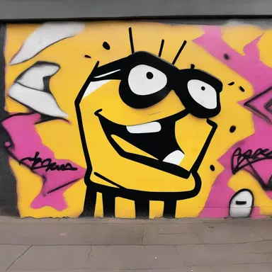 The vandal despicably defaced the masterpiece with graffiti.