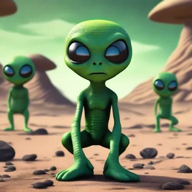 The alien despicably deceived the humans in order to destroy their planet.