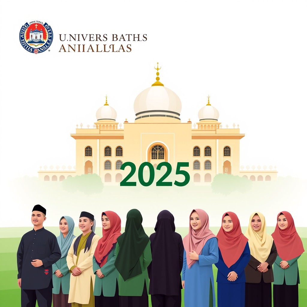 A cover design for the Module of Implementation of Islamic Education (PAI) Assistance at Universitas Andalas for the year 2025