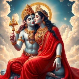 A stunning divine goddess with milk-glow skin, lavishly adorned with intricate jewelry around her neck and charming payal (anklets) on her feet