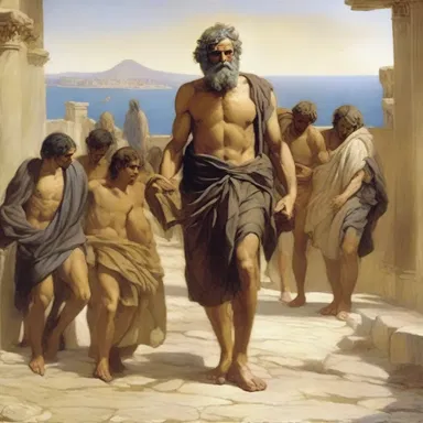 In Greek mythology, the beggary of Odysseus during his journey home from the Trojan War is a significant part of his epic adventure.