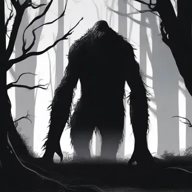 From the protagonist's point of view, the sight of the creature lurking in the shadows sent shivers down their spine.