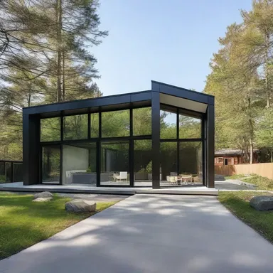 The modern house with its sleek lines and large windows appeared incredibly photogenic in architectural photographs.
