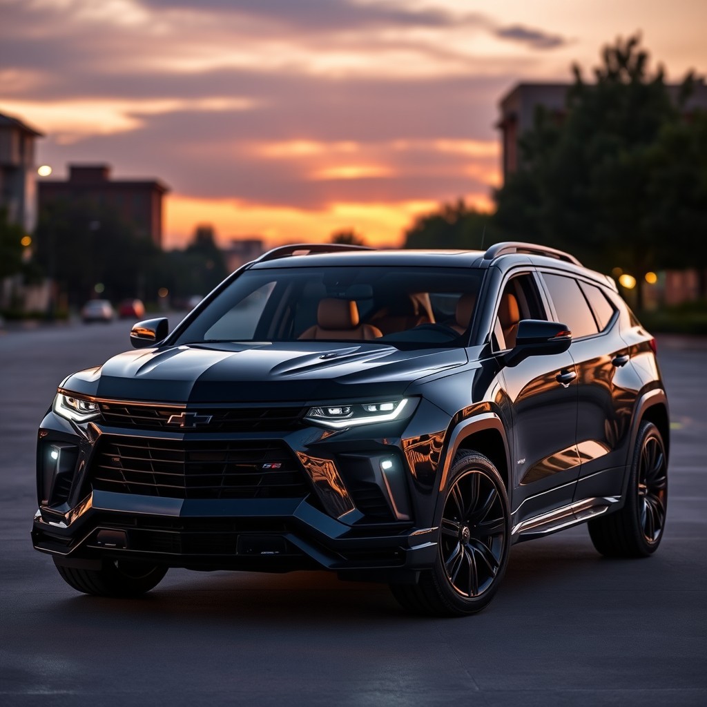 A powerful and luxurious Chevrolet SUV designed to compete with the Lamborghini Urus