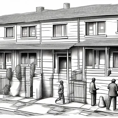 In the parable, the wealthy landlord charged rack rent to the tenants, demonstrating the unequal treatment and exploitation of the poor.