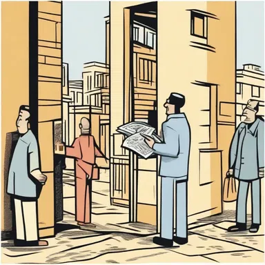 In the parable, the wealthy landlord charged rack rent to the tenants, demonstrating the unequal treatment and exploitation of the poor.
