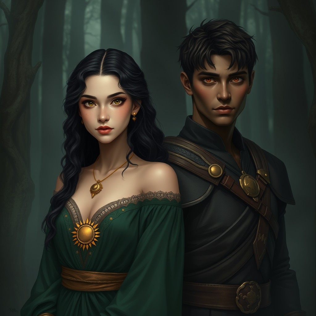 In a fantasy realm divided between Light and Darkness, the story follows Elara, a 22-year-old healer with a rare and extinct power
