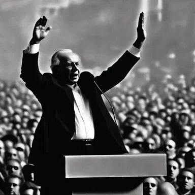 The emotionally charged speech ignited a sense of nationalism among the crowd, reminiscent of historical revolutions.