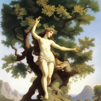 In Greek mythology, Apollo pursued Daphne relentlessly, but she emotionally transformed into a laurel tree to escape his advances.