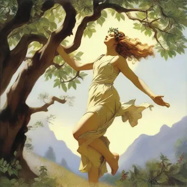 In Greek mythology, Apollo pursued Daphne relentlessly, but she emotionally transformed into a laurel tree to escape his advances.