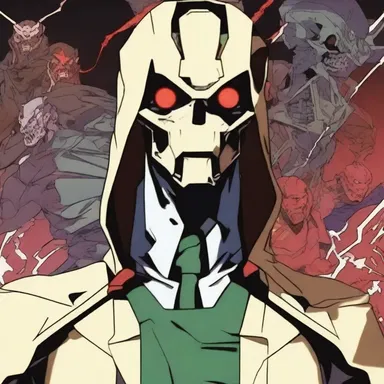 The negativist character in the anime series always predicts doom and gloom but never provides any positive solutions.