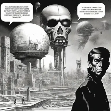 In many science fiction novels, there is always a negativist who believes humanity is destined for defeat and refuses to offer any helpful ideas.