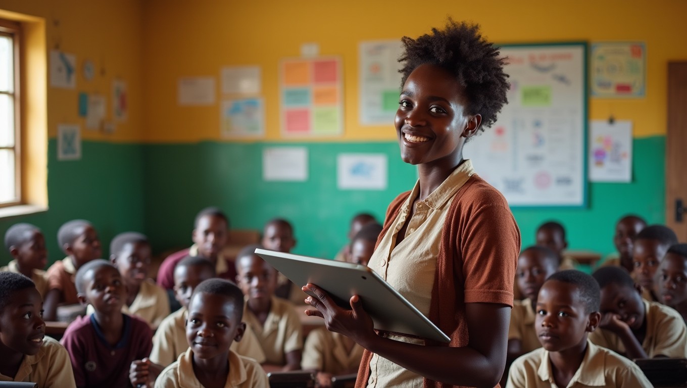 Empowering Education: An Inspiring African Teacher