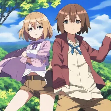 In the anime series, the protagonist relied on bennies to enhance their combat skills.