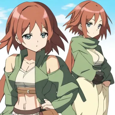 In the anime series, the protagonist relied on bennies to enhance their combat skills.