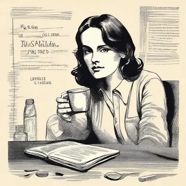 The novel's protagonist struggled with addiction, which started with their use of bennies.