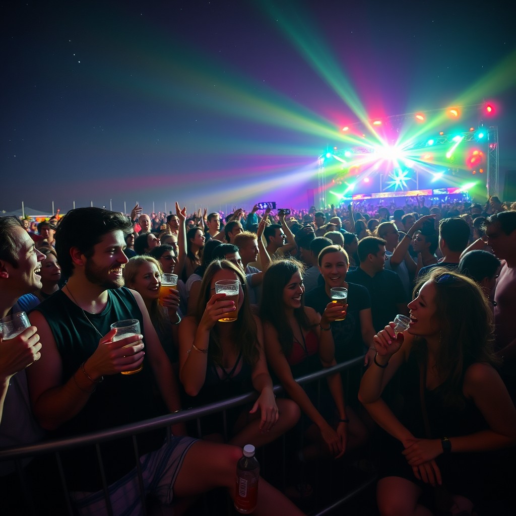 Unforgettable Night: Lively Concert Experience