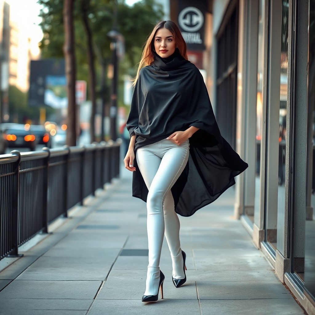 Chic Elegance: The Modern Chador Look