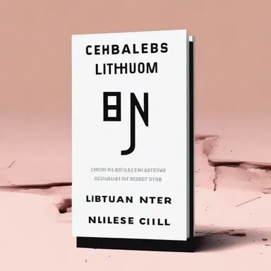 The novel explores a society in which lithium is used as a symbol of power and control.