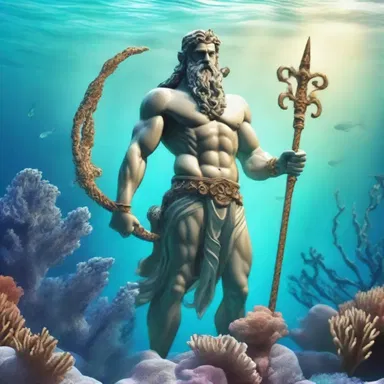 According to Greek mythology, the sea god Poseidon used his trident to create encrustations of coral as a gift to his wife.