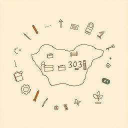 A professional doodle-style illustration for a corporate presentation featuring a simple hand-drawn outline of Saudi Arabia at the center
