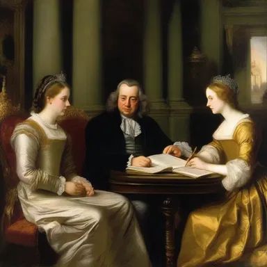 In the classic literature masterpiece, the main character was deposed as the rightful heir and had to prove his claim through a deposition.