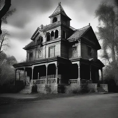The haunted mansion was cursed, and any who entered would be possessed by a malevolent spirit, driving them to depose their loved ones.