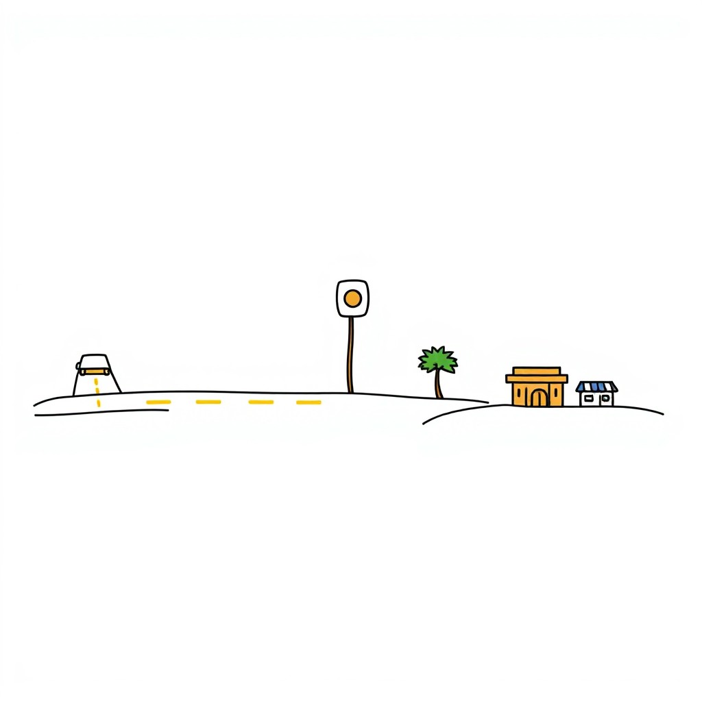 A professional doodle-style infographic for a corporate presentation featuring a clean 3-step horizontal diagram that spans across the slide