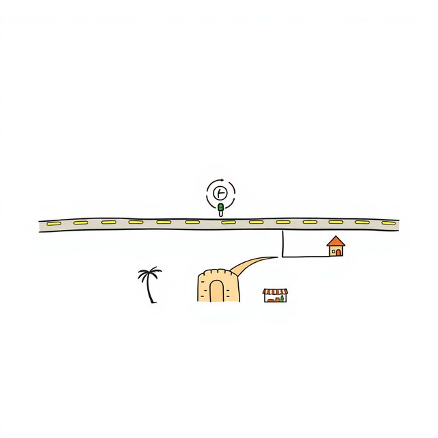A professional doodle-style infographic for a corporate presentation featuring a clean 3-step horizontal diagram that spans across the slide
