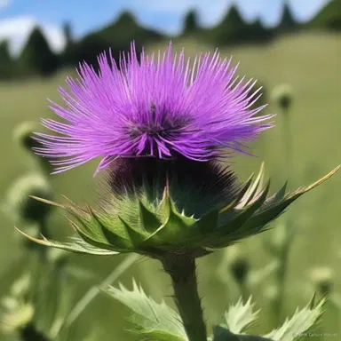The pappus of a thistle held great significance in the religious rituals of a certain ancient tribe, symbolizing purity and spiritual transformation.