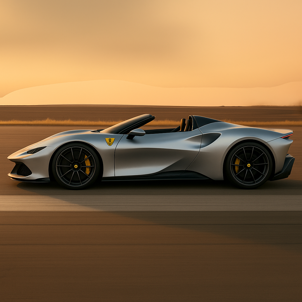 Ferrari hypercar conceptcar design tuned
