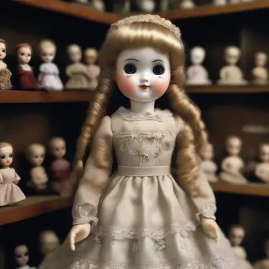 The serene-looking doll in the antique shop turned out to be deceptively possessed, causing terror and chaos in its wake.