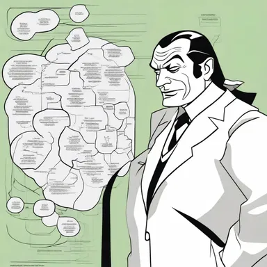 The villain's explanation for his evil plan was so circumlocutious that it took an entire episode to understand.