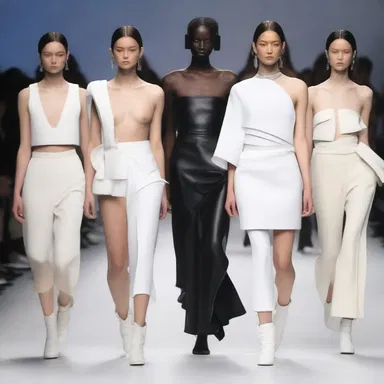 The designer's presentation was filled with circumlocutious jargon, often leaving the audience confused about the actual inspiration behind the collection.