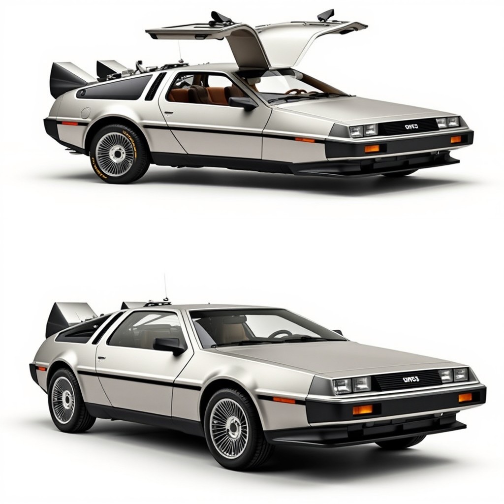 A high-performance restomod DeLorean DMC, designed for excellence and capable of winning a Ridler award